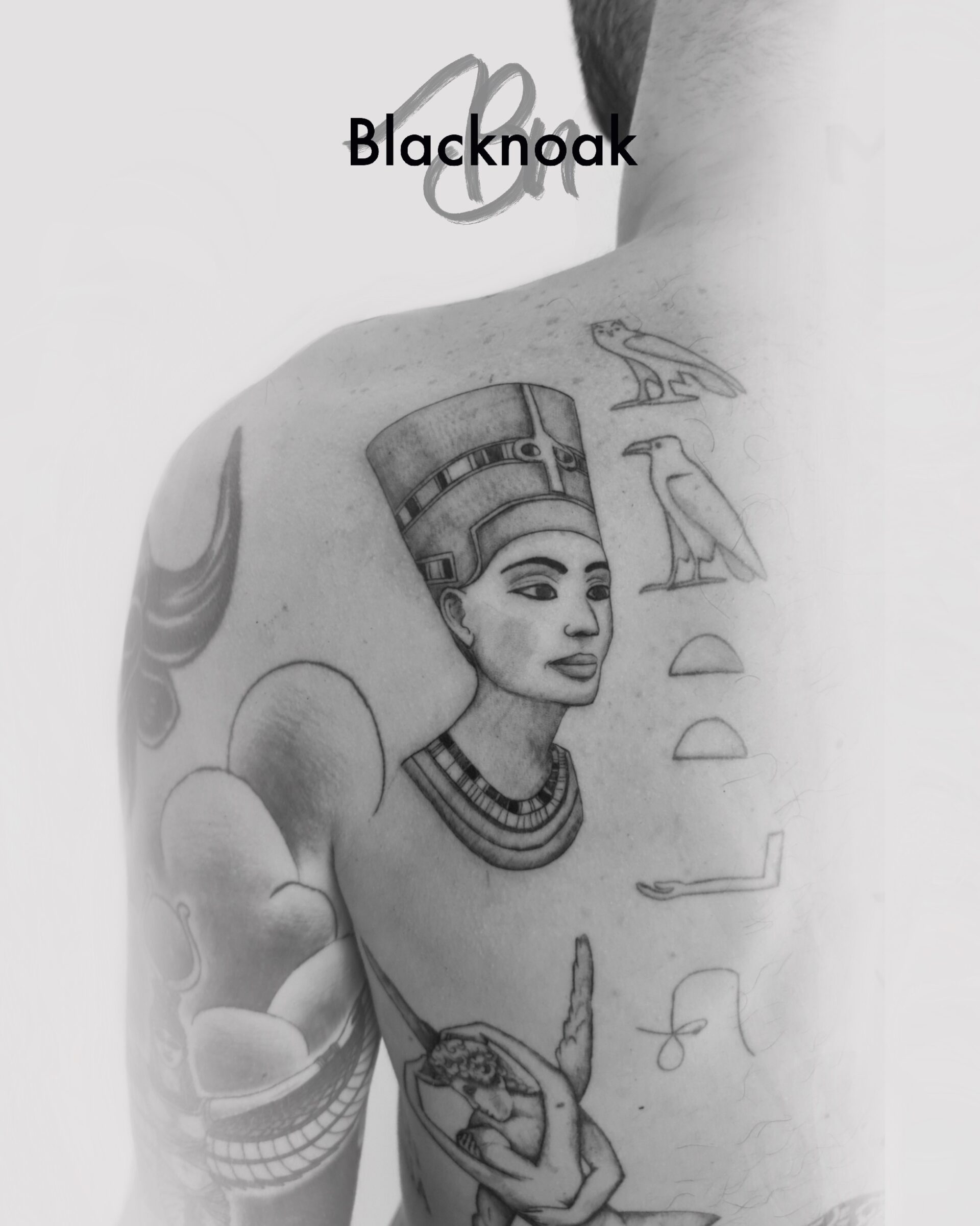 tatouage Néfertiti