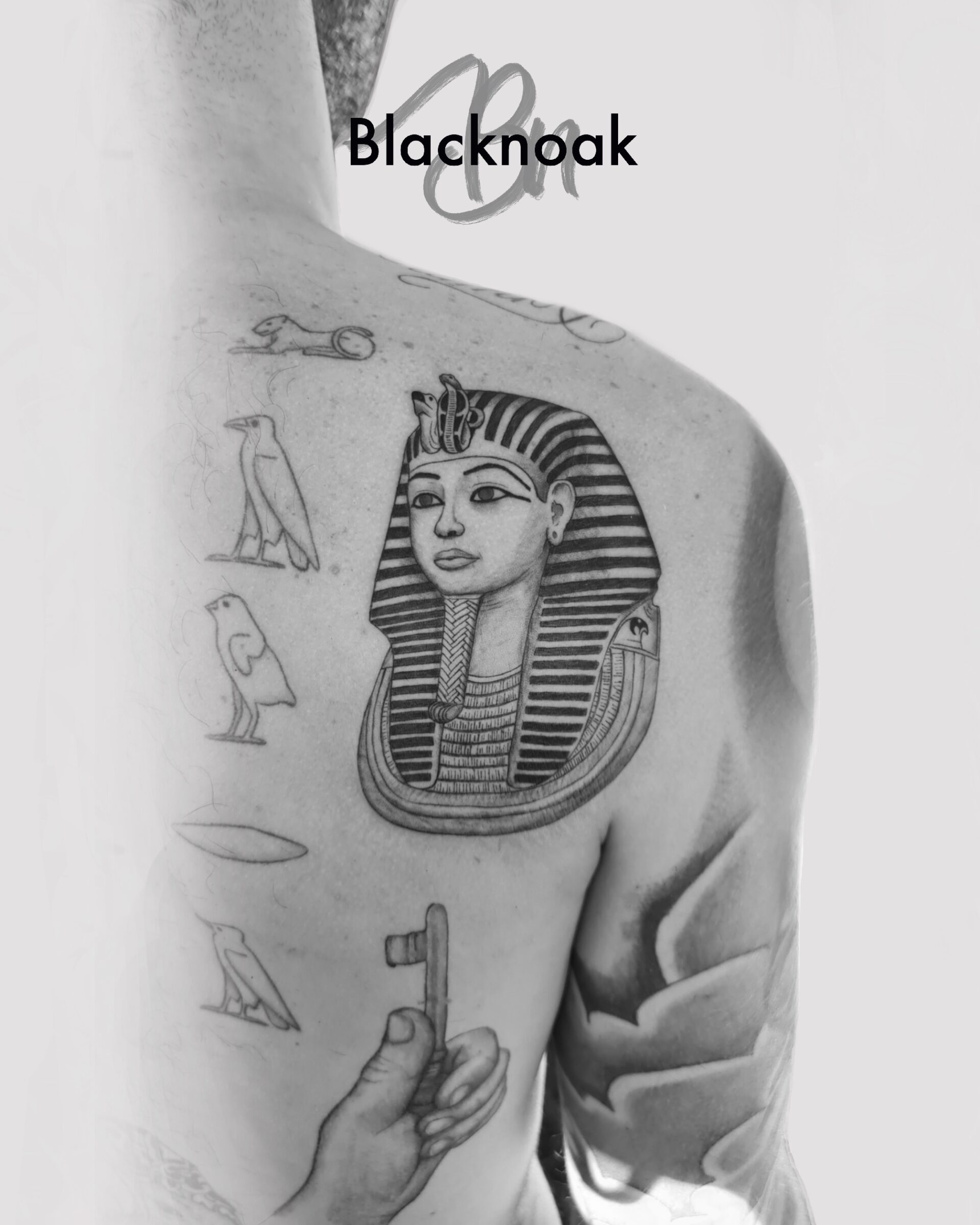 tatouage Toutânkhamon