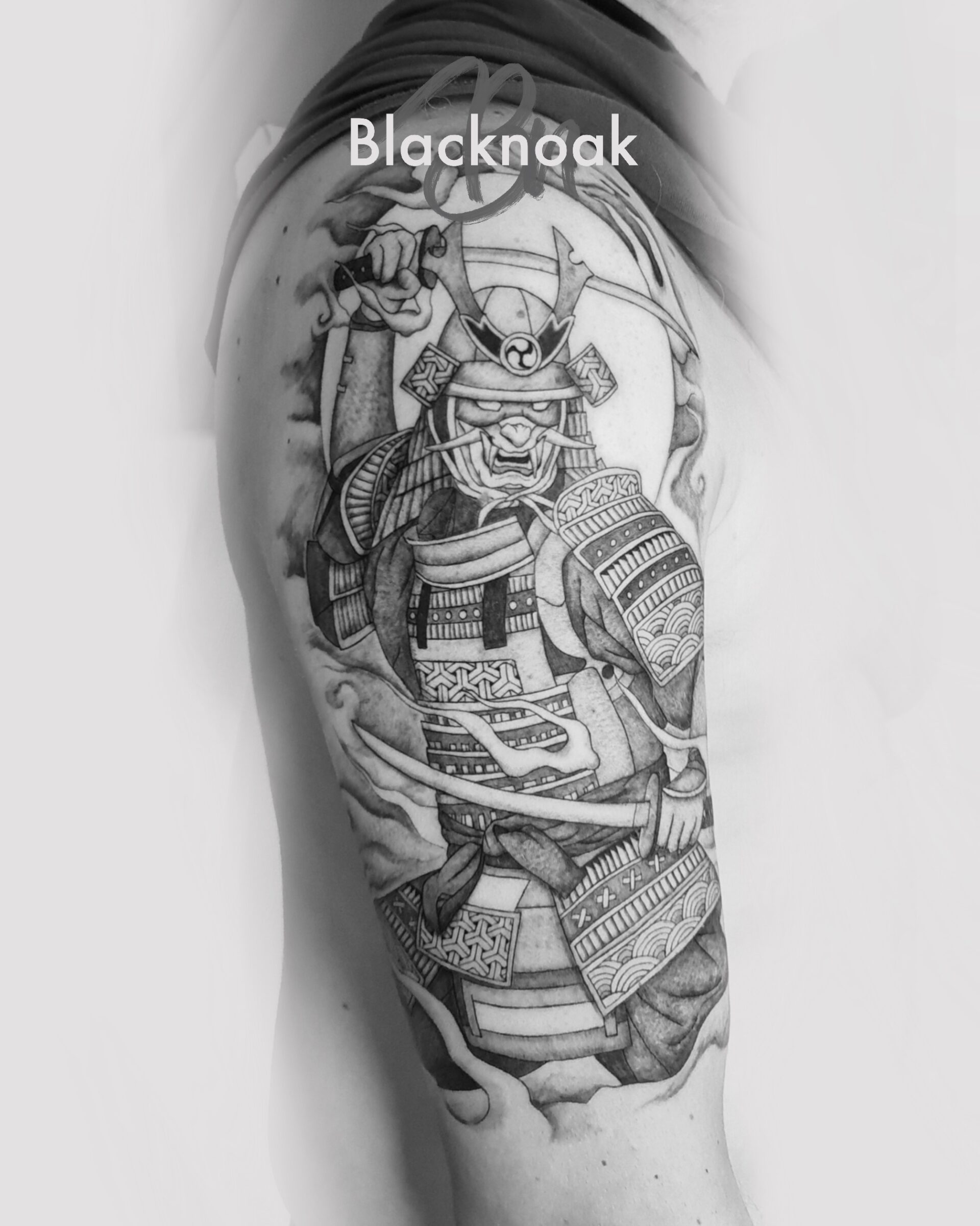 tatouage Samourai