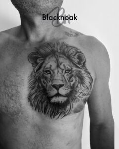tatouage lion - Brumath