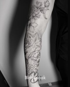 tatouage floral x mandala x fleur de vie - Brumath